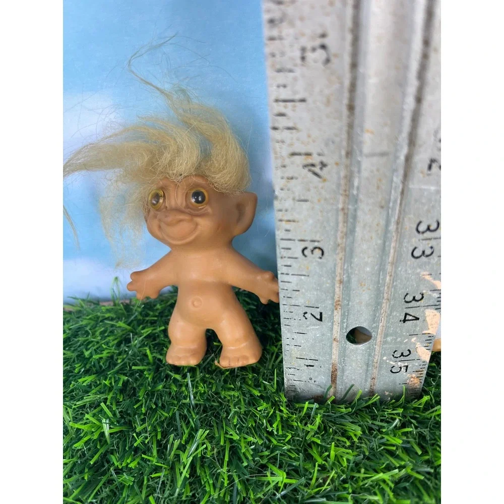 LOT OF 3 VINTAGE THOMAS DAM THINGS TROLL DOLLS 1960s